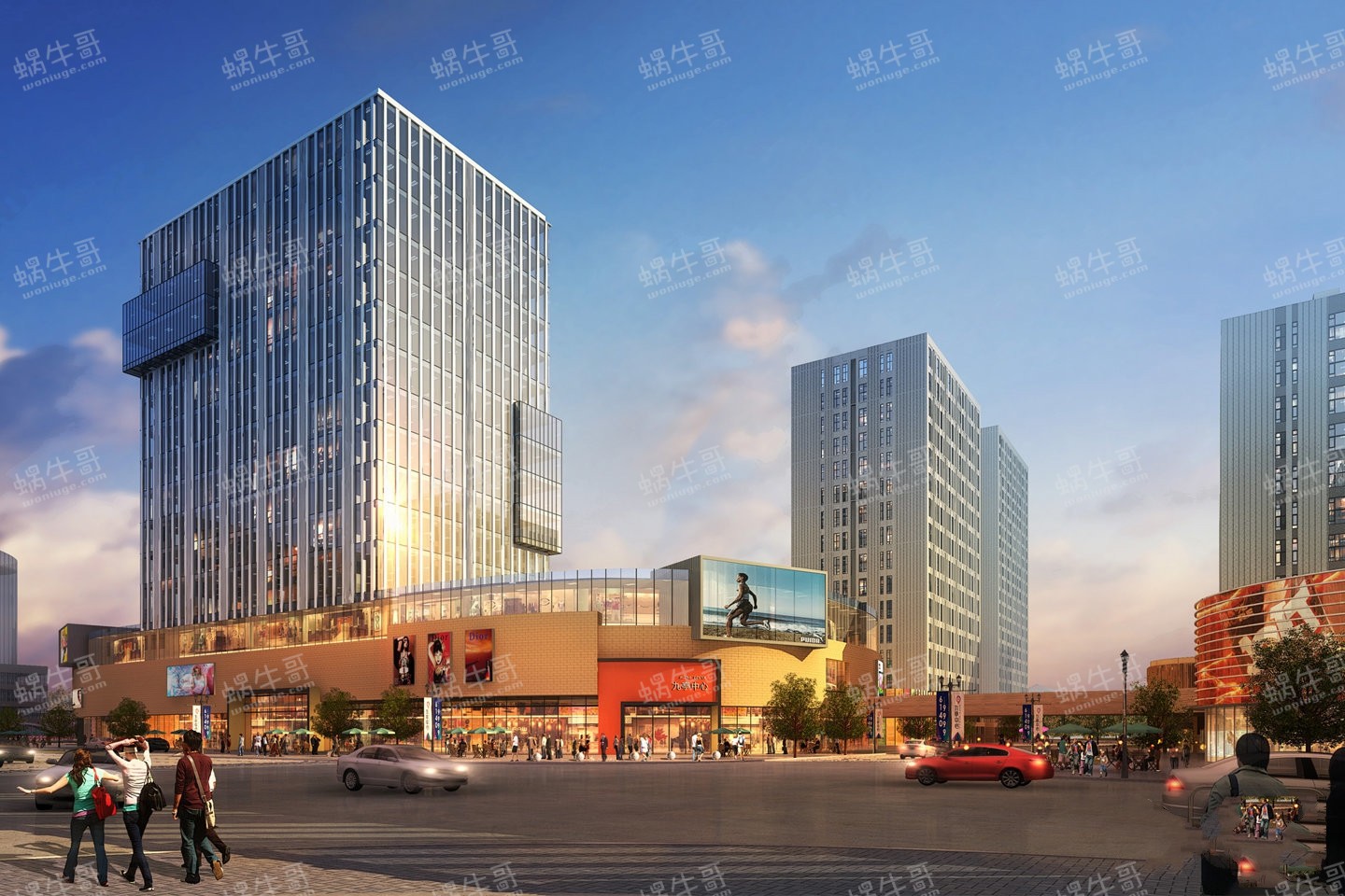 上海 松江 九亭中心 效果图: 查看相册